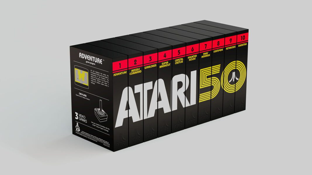 Atari Opens Preorders for 100 Complete Sets of 50th Anniversary Collectible 2600 Cartridge Series